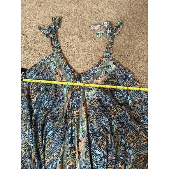 Corte Hindu 100% Silk Harem Jumpsuit Free Size NWT Festival Resort Summer (read) - Picture 12 of 12